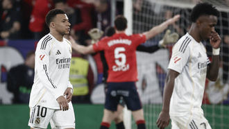 2-1. El Real Madrid cae en Pamplona y corta su racha de victorias