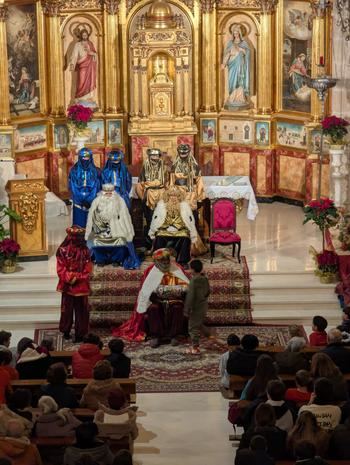 Melchor, Gaspar y Baltasar, protagonistas en Cogolludo de un final de fiestas lleno de historia y alegría