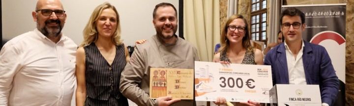 Rubén Urbano gana el concurso de tapas medievales en Sigüenza