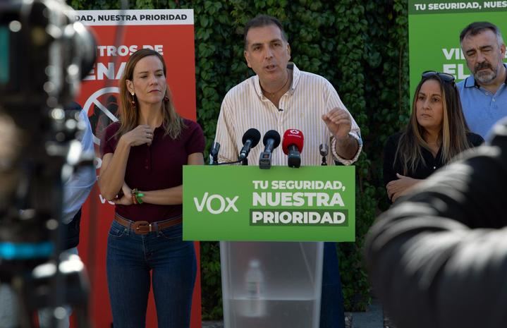 Samuel Vázquez ofrece una charla de seguridad este viernes en la sede de VOX Guadalajara