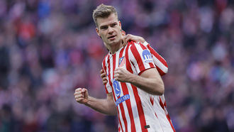 1-0. El Atlético vence al Alavés con un gran cabezazo de Sorloth