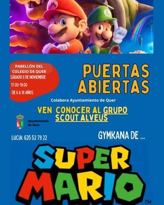 Actividades scout de Super Mario para niños en Quer