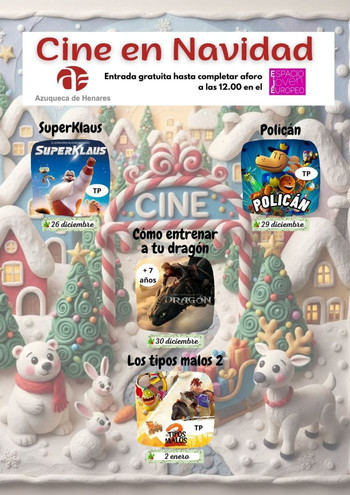 La película SuperKlaus abre este viernes la cartelera del ciclo Cine en Navidad de Azuqueca de Henares