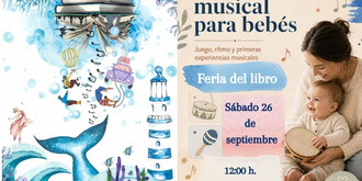 Taller musical gratuito para bebés en la Feria del Libro de El Casar 2026