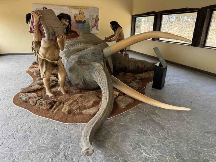 El CIPAT de Tamajón estrena escena de cacería y figura de Homo sapiens en su Semana Cultural