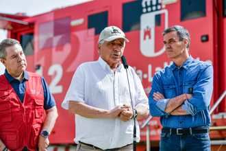 El PMA deja Tamajón tras una semana al frente de la coordinación del incendio de La Mierla