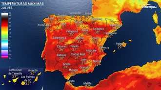 Siguen subiendo las temperaturas este miércoles de mayo en Guadalajara llegando el mercurio a los ¡33ºC!