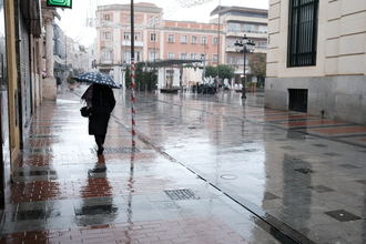 Día de paraguas y bajada de temperaturas este sábado de mayo en Guadalajara cuya provincia está en alerta por tormentas moderadas
