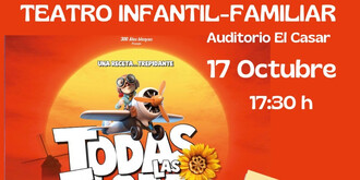 «Todas las flores» ofrecerá teatro familiar en El Casar el 17 de octubre