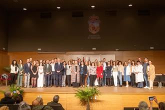 La alcaldesa de Guadalajara, Ana Guarinos, preside la toma de posesión de 23 nuevos auxiliares administrativos