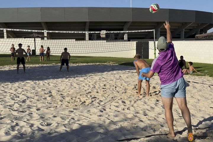 Gran torneo de vóley playa organizado por el CD Torija