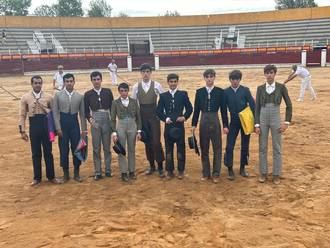Jaime Torija destaca con dos orejas en la clase práctica celebrada en Sigüenza