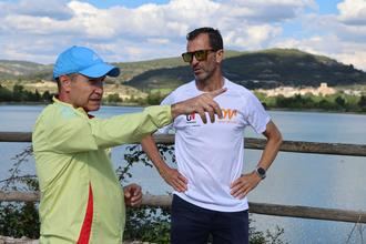Pareja recupera su triatlón de la mano del campeón paralímpico Dani Molina