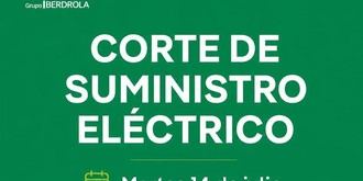 Corte de luz programado en El Coto por trabajos de Iberdrola