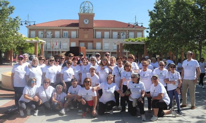Cien mayores participan en encuentro de gimnasia en Cabanillas