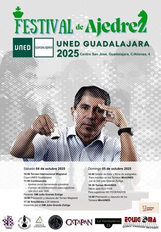 Festival de Ajedrez en UNED Guadalajara