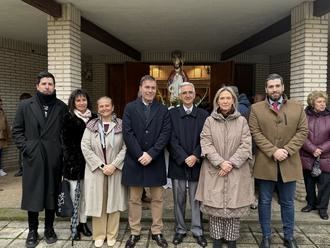 Valdenoches celebra con devoción su fiesta de San Blas a pesar del frío