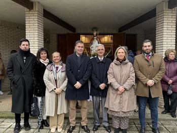 Valdenoches celebra con devoción su fiesta de San Blas a pesar del frío