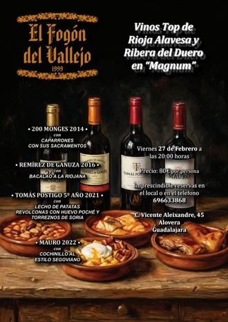 Calidad y disfrute en otra Cena Armonía en el Fogón del Vallejo