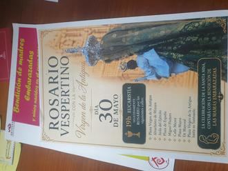 Fiesta múltiple en la Virgen de Antigua el sábado 30 de mayo