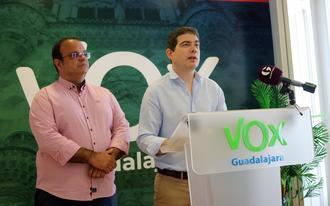 VOX hace balance de la Diputación de Guadalajara y acusa al PSOE de dopar financieramente a sus alcaldes para beneficiarles electoralmente