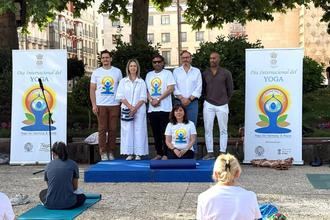 Guadalajara celebra por séptimo año el Día Internacional del Yoga como símbolo de salud, equilibrio y unión entre culturas