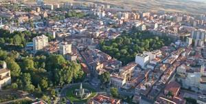 Preciosa vista aérea de la ciudad de Guadalajara ./ Foto: Cristina Toledano