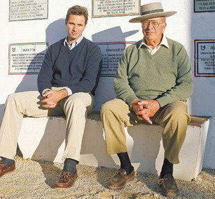 Los ganaderos, Álvaro y Joaquin Nuñez. / Fotos: Campo bravo