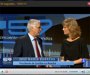 Barreda, acorralado en 59 segundos