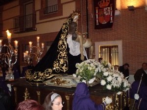 La Soledad procesionará por Alovera sobre un trono de costaleros 