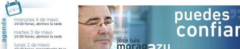 Moraga presenta la nueva página web del PP de Azuqueca