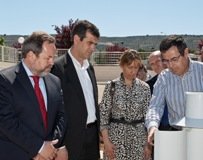 Román asiste a la inauguración de la nueva Estación Meteorológica de Guadalajara 