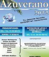 La preinscripción en el programa Azuverano permanece abierta del 7 al 16 de mayo