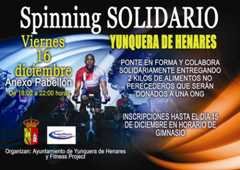 El viernes Yunquera celebra una jornada de spinning solidario