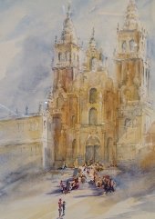 La exposición el Coloquio pictórico de Elena Salinas y Fernando J. Piñana, hasta el 8 de abril en la Ermita de San Roque de Sigüenza