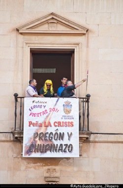 Con el chupinzao comienza la Semana Grande de Gudalajara