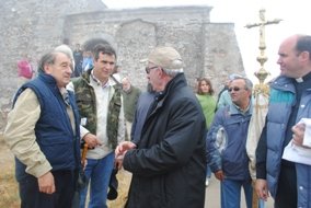 El delegado de la Junta, Porfirio Herrero ha participado en la romería del Alto Rey