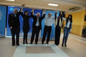 Porfirio Herrero invita a todos los españoles a que llenen las urnas con votos del PP y de Mariano Rajoy haga sol, llueva o truene