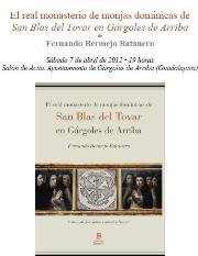 Presentación del libro El real monasterio de monjas dominicas de San Blas del Tovar en Gárgoles de Arriba.
