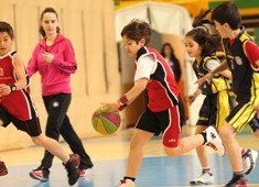 Diputación y Ayuntamiento de la capital organizan conjuntamente las ligas benjamines de fútbol y minibasket 