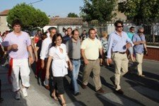 El Presidente de la MAS participa en los pregones inaugurales de las fiestas de Marchamalo e Iriépal