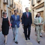 El Gobierno regional traslada su apoyo al nuevo alcalde de Molina de Aragón 