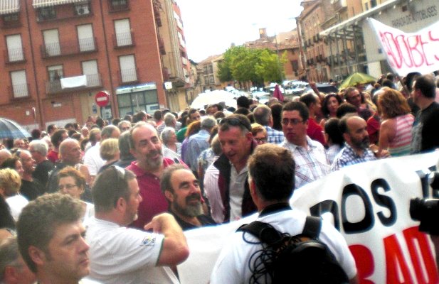 Tres mil quinientas personas dicen NO a los recortes de Cospedal en Molina de Aragón