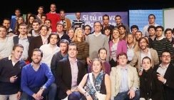 Las Nuevas Generaciones de Castilla La Mancha acompañan al PP vasco en la campaña de las elecciones autonómicas en San Sebastián 