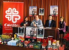 Las Nuevas Generaciones del Partido Popular entrega a Cáritas Diocesana de Sigüenza-Guadalajara 5.000 kilos de alimentos