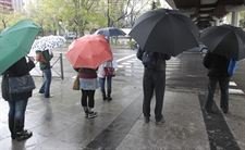 Tormentas y las lluvias débiles afectarán este fin de semana