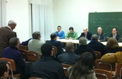 Varios cargos y representantes del PP se reúnen en Jadraque con afiliados y simpatizantes del Partido 