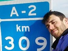 #19DíasCaminando: Día 9 (La Muela-Zaragoza): Germán llega a Zaragoza y se encomienda a la Pilarica