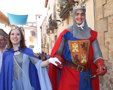 Sigüenza vuelve a honrar la memoria de su reina, Doña Blanca de Borbón, en las XIII Jornadas Medievales 