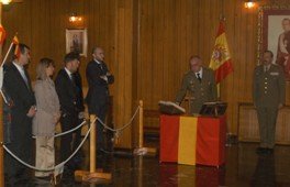 La presidenta de la Diputación, presente en la toma de posesión del Coronel Director de la Residencia Militar María Cristina 